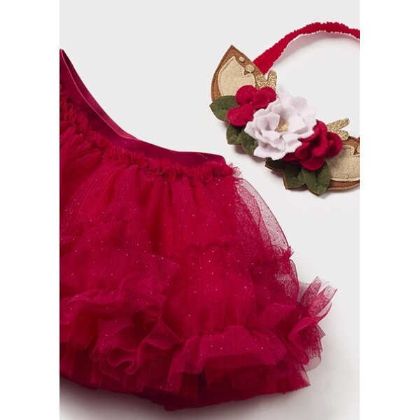 14-02803-070-M-5 Φούστα τούλι με κορδέλα αυτάκια Νεογέννητο 14-02803-070 Mayoral - Image 2