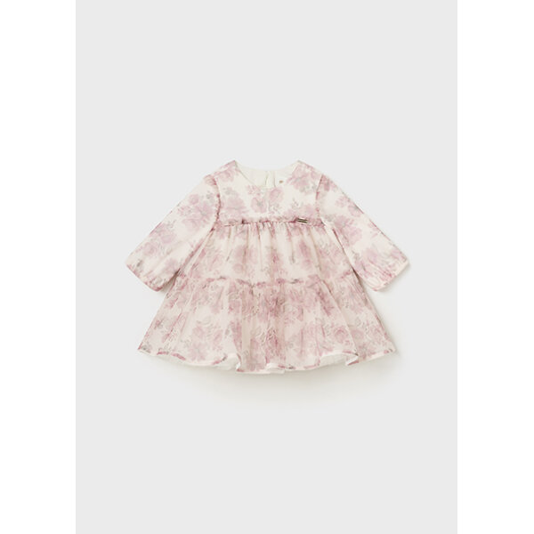 Φόρεμα τούλι Νεογέννητο 14-02805-076 Mayoral - Image 4