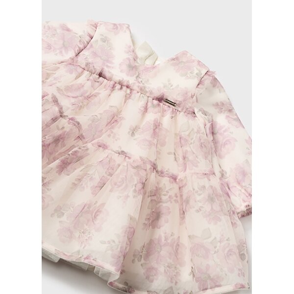 Φόρεμα τούλι Νεογέννητο 14-02805-076 Mayoral - Image 5