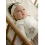 Φόρεμα συνδυασμένο τούλι Νεογέννητο 14-02811-041 Mayoral - Image 2