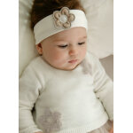 Φόρεμα συνδυασμένο τούλι Νεογέννητο 14-02811-041 Mayoral - Image 3