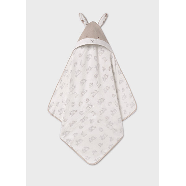 Βρεφική Πετσέτα κουκούλα ζωάκι μωρό Mayoral 14-09525-020 - Image 1