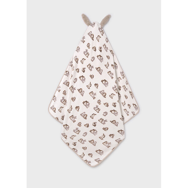 Βρεφική Πετσέτα κουκούλα ζωάκι μωρό Mayoral 14-09525-020 - Image 2