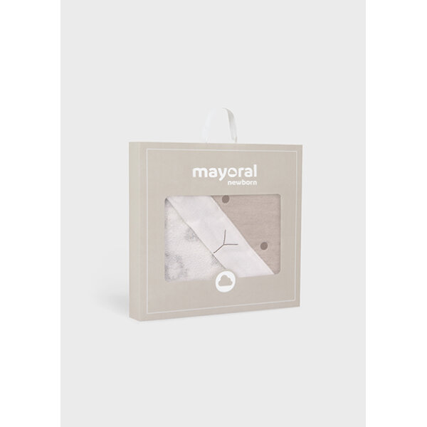 Βρεφική Πετσέτα κουκούλα ζωάκι μωρό Mayoral 14-09525-020 - Image 4