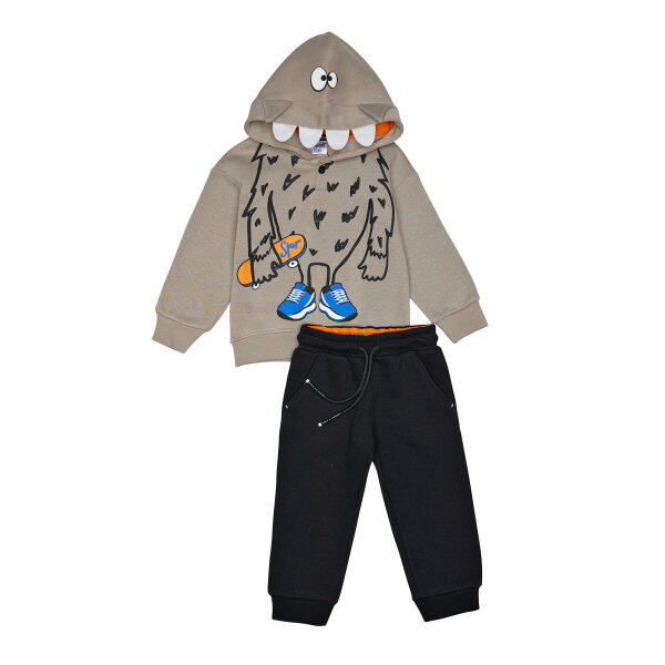 242-1011 STONE A Παιδικό Σετ Φόρμα Για Αγόρι SPRINT 242-1011-120 Μπέζ - Image 1