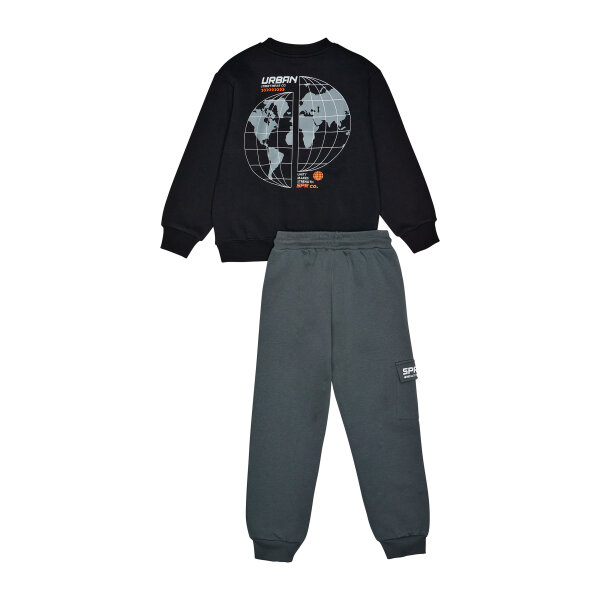 Σετ Φόρμα Sprint Αγόρι 242-3006-200 Μαύρο - Image 2