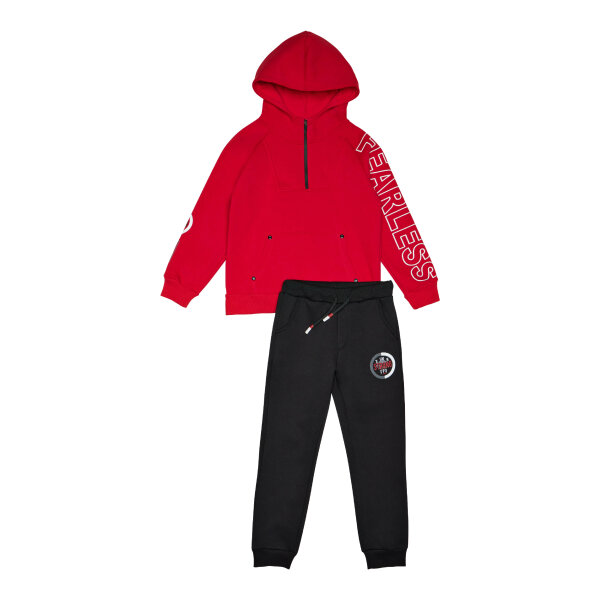 Σετ Φόρμα Sprint  με Κουκούλα Αγόρι 242-3010-400 Κόκκινο - Image 1