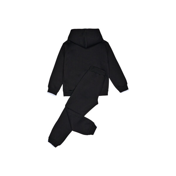 242-3023 BLACK B Σετ Φόρμα Sprint με Κουκούλα Αγόρι Μαύρο 242-3023-200 - Image 2
