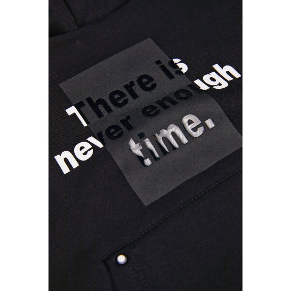 242-3023 BLACK C Σετ Φόρμα Sprint με Κουκούλα Αγόρι Μαύρο 242-3023-200 - Image 3