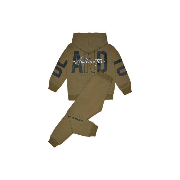 Σετ Φόρμα Sprint με Κουκούλα Αγόρι Λαδί 242-3031-500 - Image 2