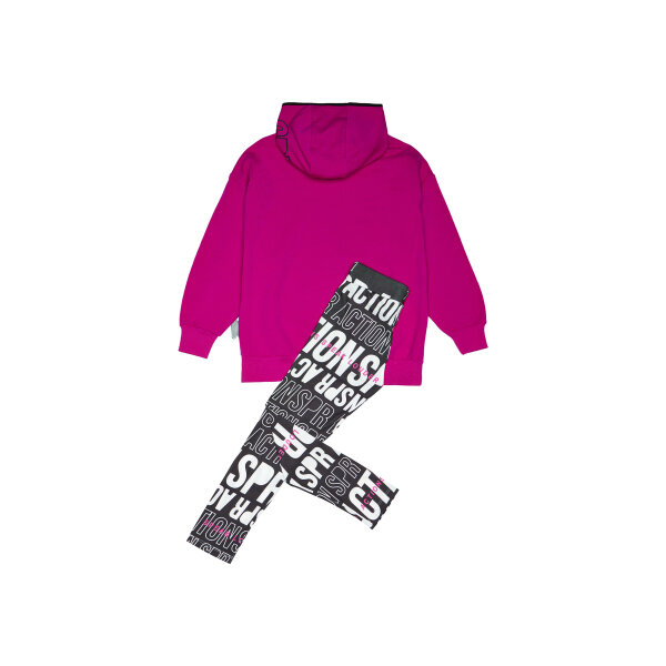 242-4012 VIOLET B Σετ Κόλαν Sprint με Κουκούλα Κορίτσι 242-4012-870 - Image 3