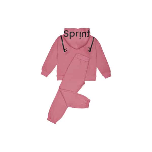 242-4016 APPLE BLOSSOM B Σετ Φόρμα με Κουκούλα Sprint  Κορίτσι 242-4016-406 - Image 2