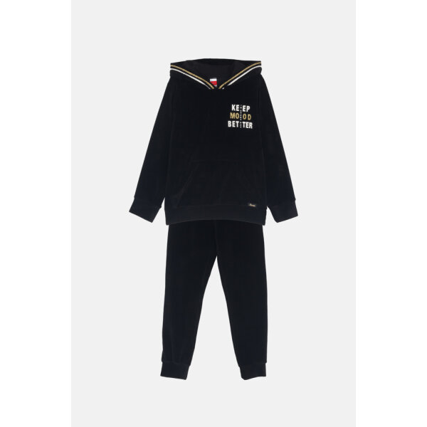 ΠΑΙΔΙΚΟ ΣΕΤ ΦΟΡΜΑ ΜΕ ΚΟΥΚΟΥΛΑ ΜΑΥΡΟ ΚΟΡΙΤΣΙ JOYCE 2463143 - Image 1