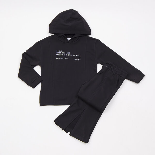 Σετ μαύρο παντελόνι/μπλούζα Κορίτσι 7-16 Ετών 46638 - Image 1