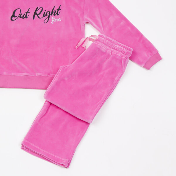 Σετ φουξ παντελόνι/μπλούζα βελουτέ Κορίτσι 7-16 Ετών 46647 - Image 3