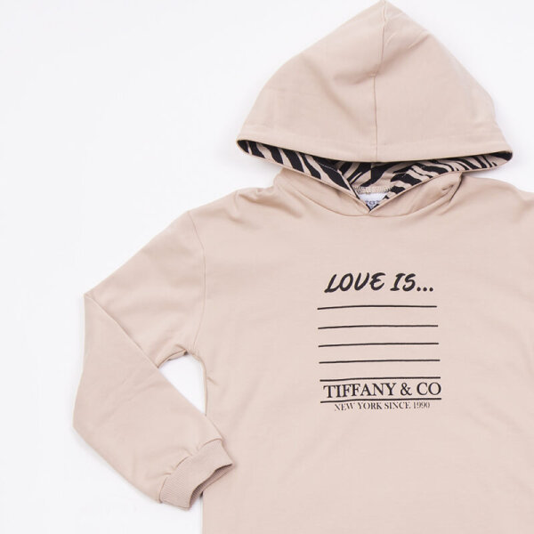 Παιδικό Φόρεμα Φούτερ με κουκούλα Κορίτσι 7-16 Ετών 46654 - Image 2