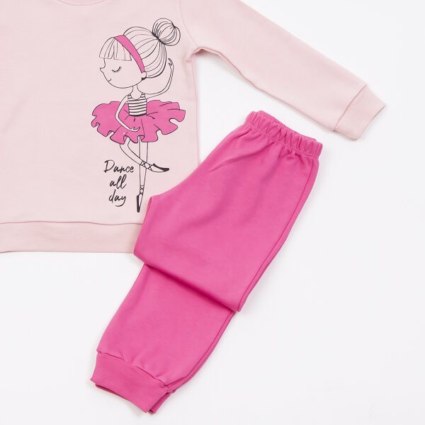 Ροζ  πυτζάμα Κορίτσι1-6 Ετών 46793 - Image 3