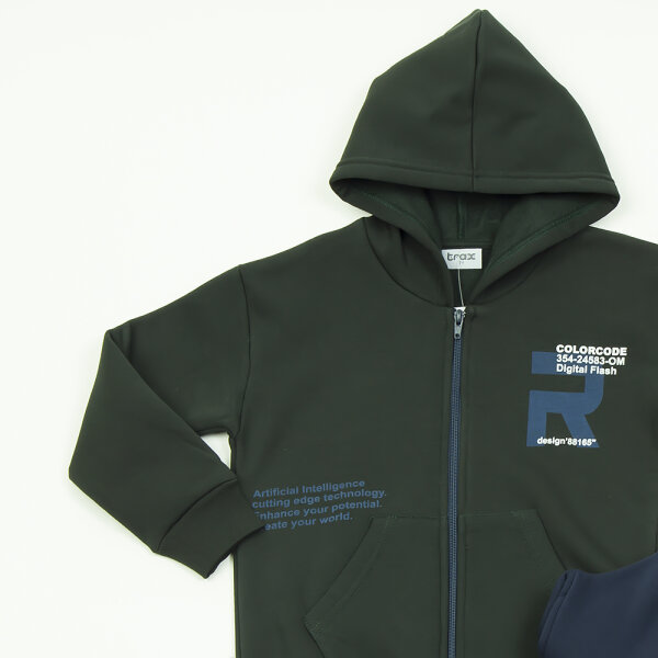 Σετ παντελόνι/Ζακέτα με κουκούλα Αγόρι 7-16 Ετών 46842 - Image 2