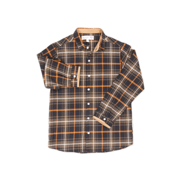 Παιδικό Πουκάμισό καρώ φανέλα New College 45-6004 - Image 1