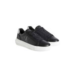Γυναικεία Παπούτσια CHUNKY CUPSOLE LACEUP BLACK/SILVER YW0YW01687 0GQ - Image 3