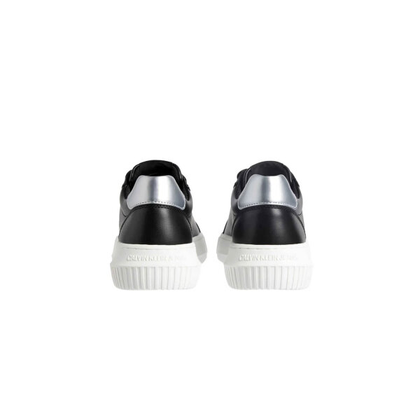 8720639483624_photo3 Γυναικεία Παπούτσια CHUNKY CUPSOLE LACEUP BLACK/SILVER YW0YW01687 0GQ - Image 4