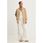 Γυναικείο Κοτλέ παντελόνι Tommy Jeans Εκρού DW0DW19917 - Image 2