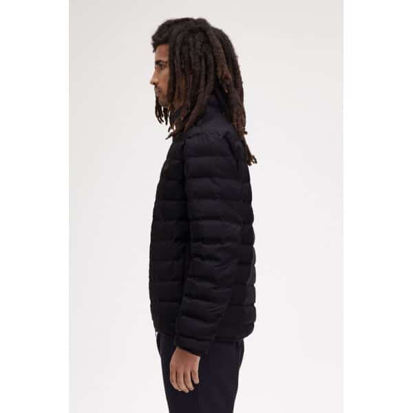 Ανδρικό Μπουφάν FRED PERRY PUFFER 14564 Μαύρο - Image 3