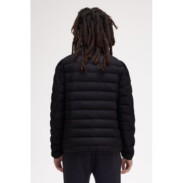 Ανδρικό Μπουφάν FRED PERRY PUFFER 14564 Μαύρο - Image 2