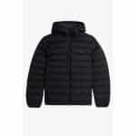 Ανδρικό Μπουφάν FRED PERRY PUFFER J8553 μαύρο - Image 3