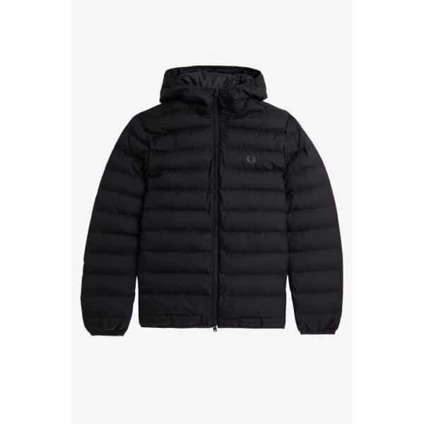 Ανδρικό Μπουφάν FRED PERRY PUFFER J8553 μαύρο - Image 3