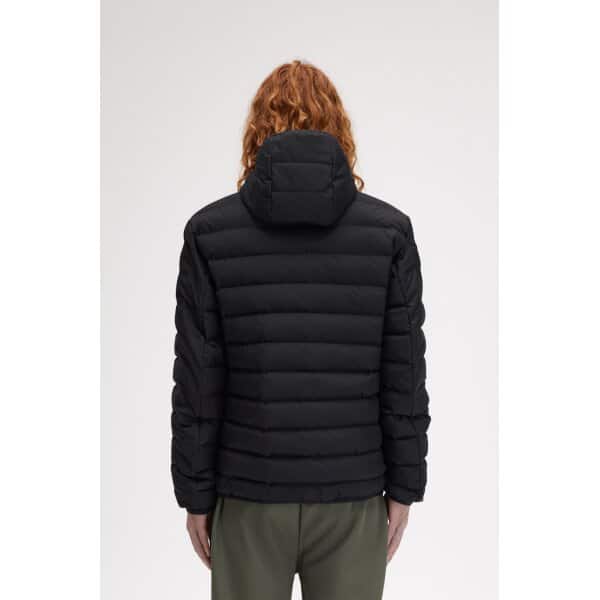 Ανδρικό Μπουφάν FRED PERRY PUFFER J8553 μαύρο - Image 4