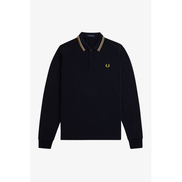 Ανδρική Μπλούζα POLO FRED PERRY M3636 Μπλε - Image 4