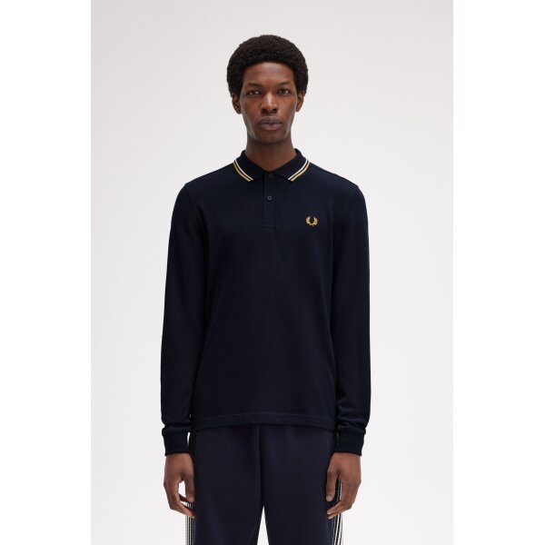 Ανδρική Μπλούζα POLO FRED PERRY M3636 Μπλε - Image 1