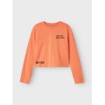 ΠΑΙΔΙΚΗ ΜΠΛΟΥΖΑ NKFNOHI LS CROPPED TOP ΠΟΡΤΟΚΑΛΙ NAME IT 13233209 - Image 3