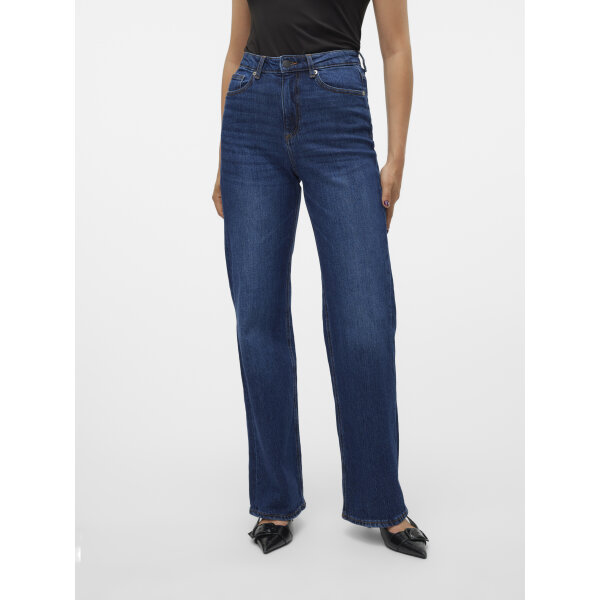 ΓΥΝΑΙΚΕΙΟ ΠΑΝΤΕΛΟΝΙ WIDE JEANS 32" BLUE DENIM VERO MODA 10311180 - Image 1