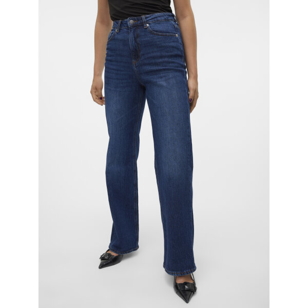 ΓΥΝΑΙΚΕΙΟ ΠΑΝΤΕΛΟΝΙ WIDE JEANS 32" BLUE DENIM VERO MODA 10311180 - Image 4