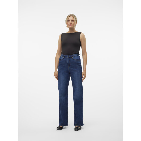 ΓΥΝΑΙΚΕΙΟ ΠΑΝΤΕΛΟΝΙ WIDE JEANS 32" BLUE DENIM VERO MODA 10311180 - Image 7