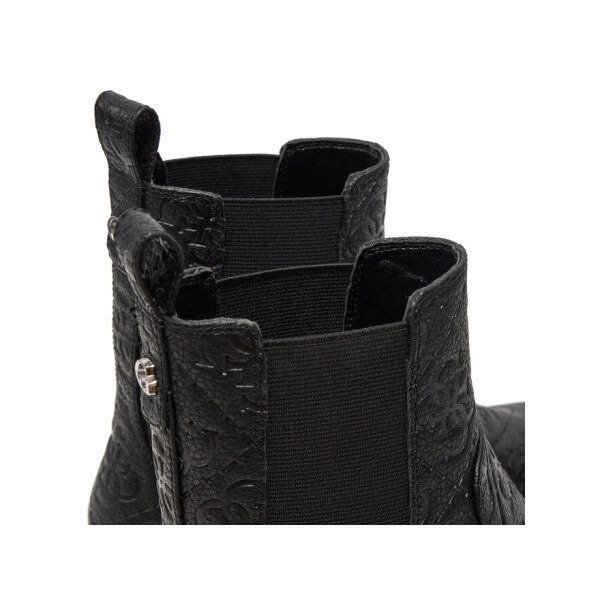 mpotakia-me-lastikho-guess-shuze-fltshu-fal10-mauro-0000303940133 (4) Γυναικεία Μποτάκια με λάστιχο Shuze FLTSHU FAL10 Μαύρο - Image 4