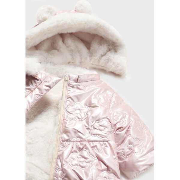 mpouphan-diples-opses-neogenneto-roz-mpempe-XL-6 Βρεφικό Μπουφάν διπλής όψης Νεογέννητο Κορίτσι Mayoral 14-02454-034 - Image 3