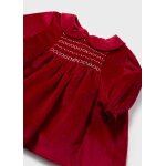Φόρεμα βελούδο Νεογέννητο 14-02804-077 Mayoral - Image 2