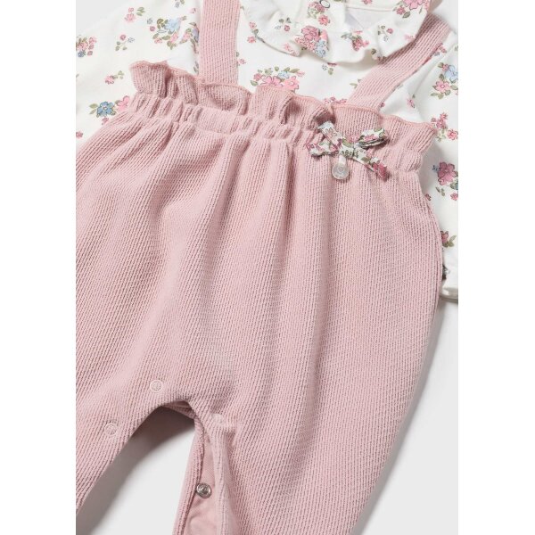 phormaki-salopeta-me-kordela-neogenneto-roz-mpempe-XL-5 Φορμάκι σαλοπέτα με κορδέλα Νεογέννητο 14-02604-004 Mayoral - Image 2