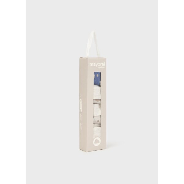 set-4-kaltsakia-zoakia-neogenneto-mple-XL-6 Σετ 4 καλτσάκια ζωάκια Νεογέννητο  14-09759-062 Mayoral - Image 3