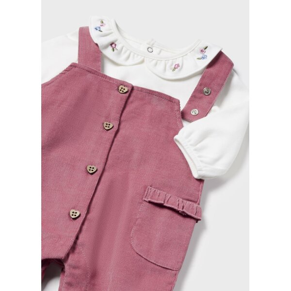 Σετ μπλούζα και σαλοπέτα βολάν Νεογέννητο 14-02697-002  Mayoral - Image 2