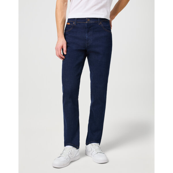 Ανδρικό παντελόνι jean texas slim Wrangler W12SQ821U σκούρο μπλε - Image 1