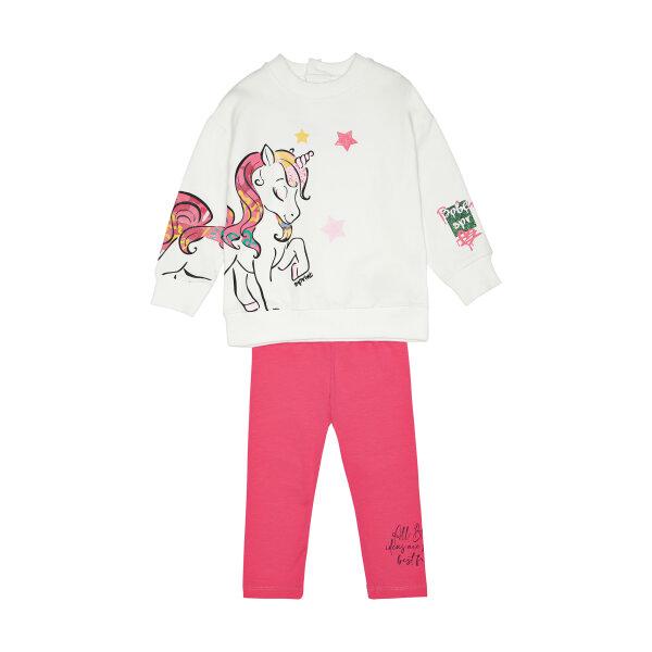 242-2033 OFF WHITE A Παιδικό Σετ Κολάν Κορίτσι  SPRINT 242-2033-133 - Image 1