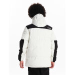 Ανδρικό μπούφαν puffer με κουκούλα EMERSON 242.EM10.58 λευκό - Image 3