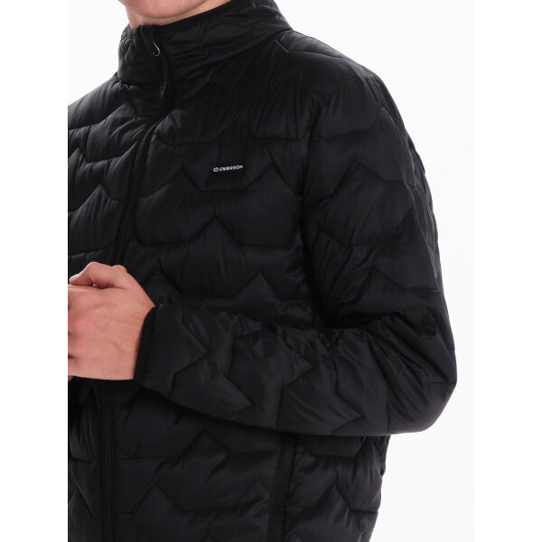 242.EM10.72-BLACK_6 Ανδρικό μπούφαν puffer EMERSON 242.EM10.72 μαύρο - Image 6