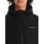 Ανδρικό μπούφαν puffer με κουκούλα EMERSON 242.EM10.90 μαύρο - Image 7
