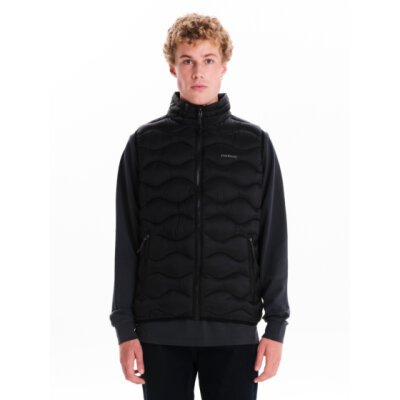 Ανδρικό αμάνινκο μπουφάν puffer Emerson 242.EM10.92 μαύρο