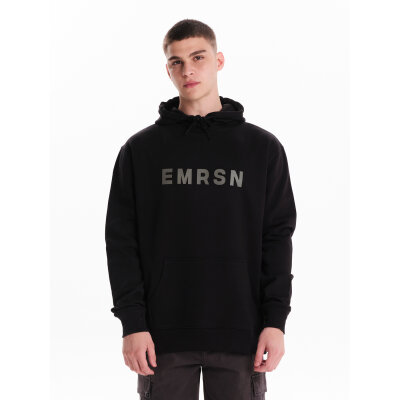 Ανδρικό φούτερ με κουκούλα EMERSON 242.EM20.02 μαύρη